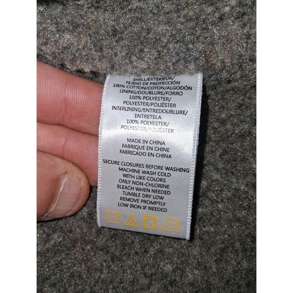 Wolverine Women's Belmont Sherpa Lined Quilted PEWTER Vest Large - Picture 9 of 10